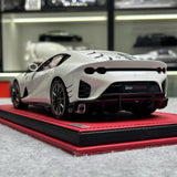 [MR Collection] 1:18 Ferrari 2021 812 Competizione ホワイト モデルカー レジン