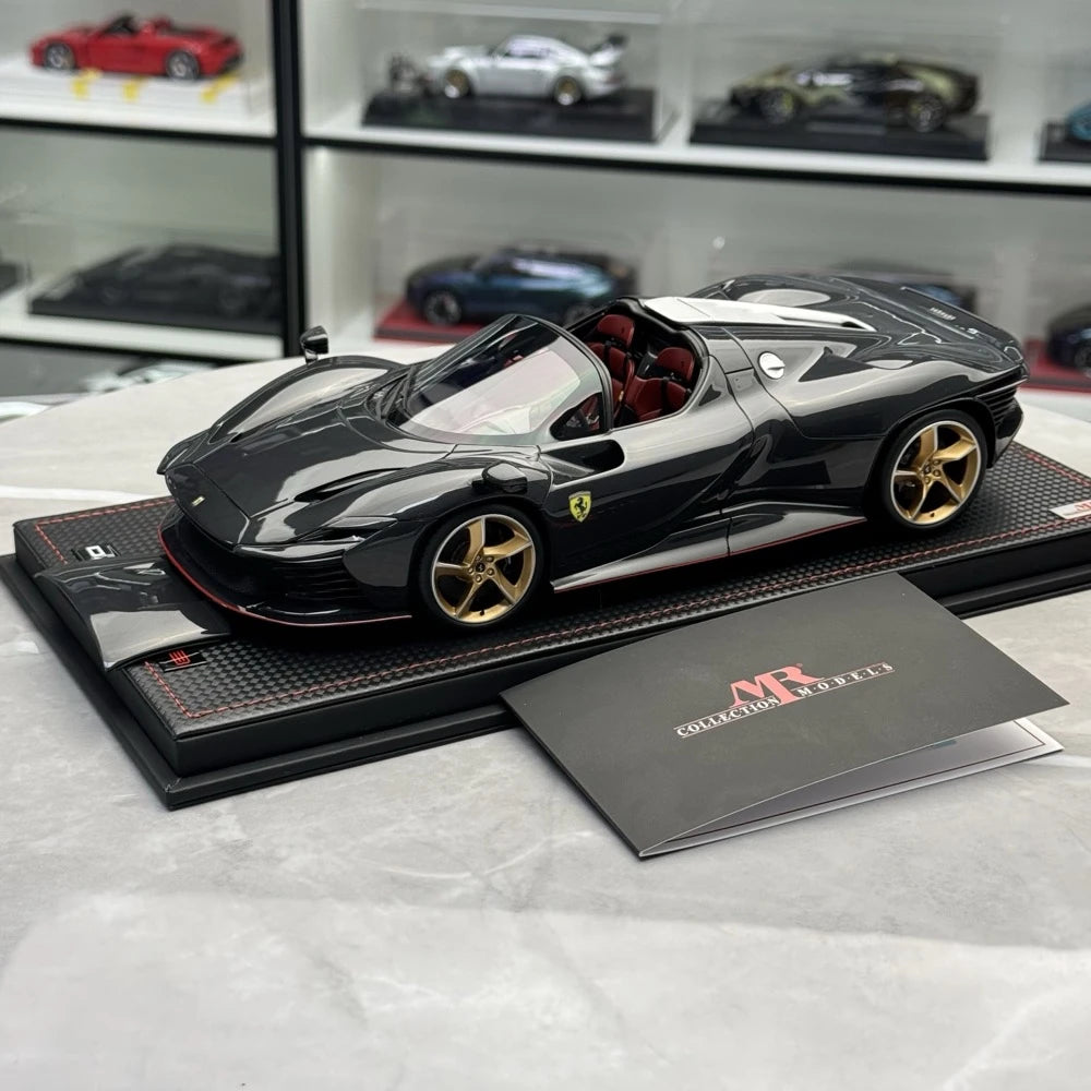 [MR Collection] 1:18 Ferrari 2022 Daytona SP3 Gray Model Car Resin