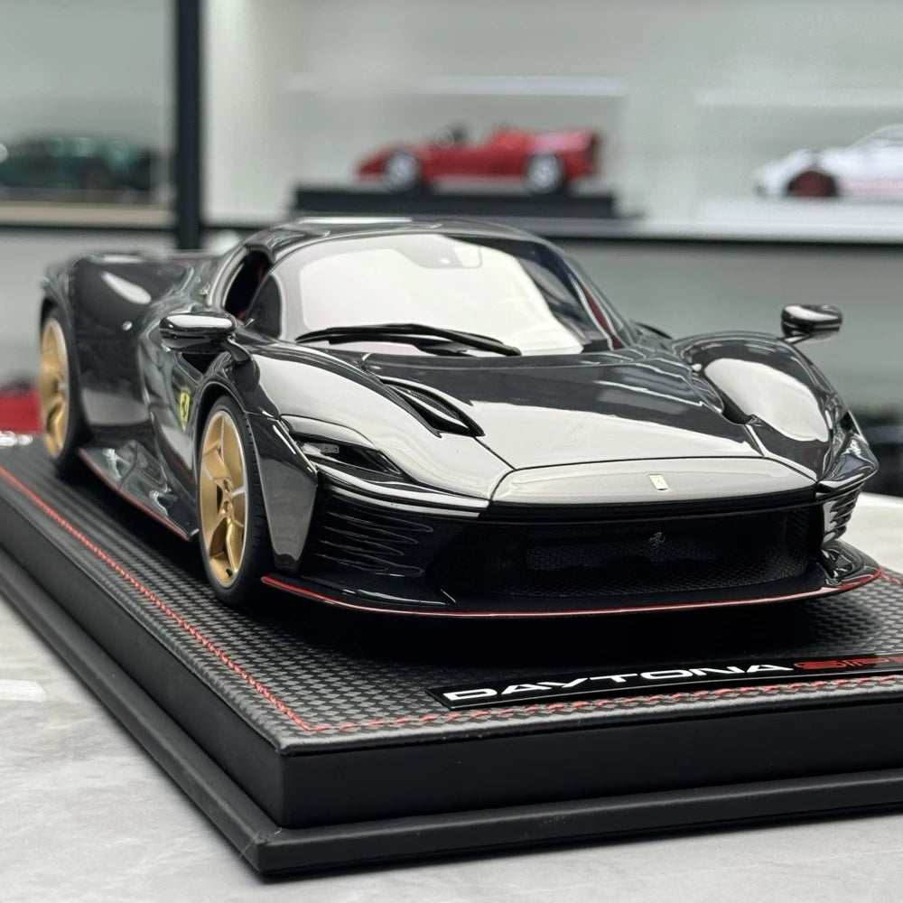 [MR Collection] 1:18 Ferrari 2022 Daytona SP3 Gray Model Car Resin