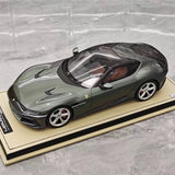 [MR collection] 1:18 Ferrari 2024 12Cilindri vert voiture miniature Resin