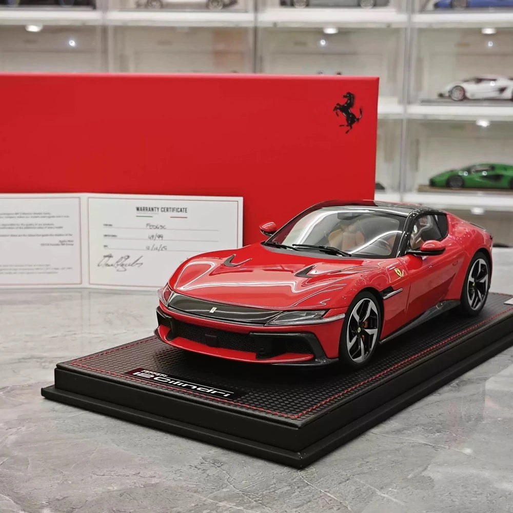 [MR Collection] 1:18 Ferrari 2024 12Cilindri Red Model Car Resin