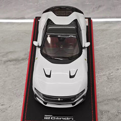 [MR Collection] 1:18 Ferrari 2024 12Cilindri White Model Car Resin