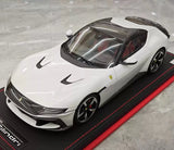 [MR Collection] 1:18 Ferrari 2024 12Cilindri White Model Car Resin