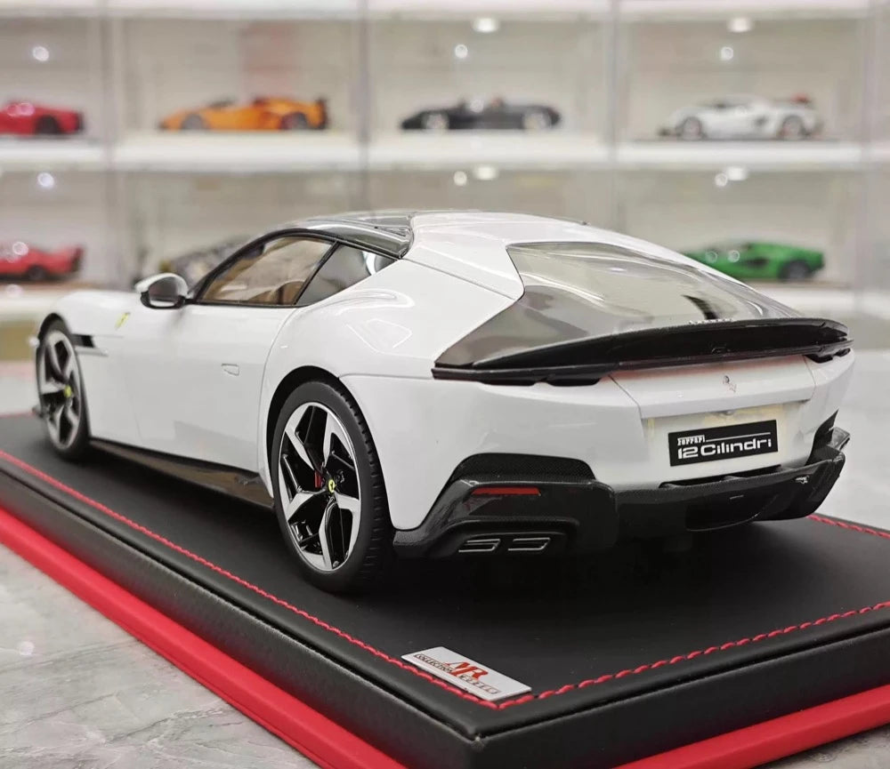 [MR Collection] 1:18 Ferrari 2024 12Cilindri White Model Car Resin