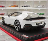 [MR Collection] 1:18 Ferrari 2024 12Cilindri White Model Car Resin
