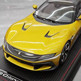 [MR Kollektion] 1:18 Ferrari 2024 12Cilindri gul modellbil harts