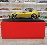 [MR Kollektion] 1:18 Ferrari 2024 12Cilindri gul modellbil harts