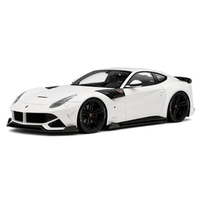 MW Modell Ferrari 2013 F12 Berlinetta Mansory Stallone White 1:18 – Sammelobjekt-Resin-Modellharz