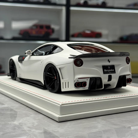 MW Model Ferrari 2013 F12 Berlinetta Mansory Stallone White 1:18 – Collectible Resin Model Resin