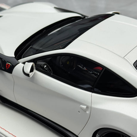 MW Model Ferrari 2013 F12 Berlinetta Mansory Stallone White 1:18 – Collectible Resin Model Resin