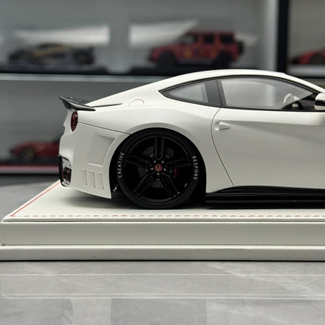 MW Model Ferrari 2013 F12 Berlinetta Mansory Stallone White 1:18 – Collectible Resin Model Resin