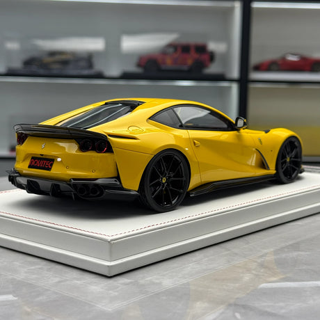 MW Model Ferrari 2017 812 Superfast Novitec Yellow 1:18 – Collectible Resin Model Resin