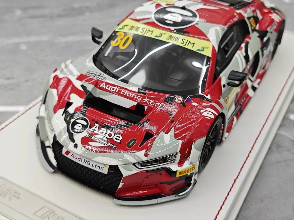 [NA] 1:18 Audi 2015 R8 LMS Macau GT Cup #30 M.Lee Resin Limited