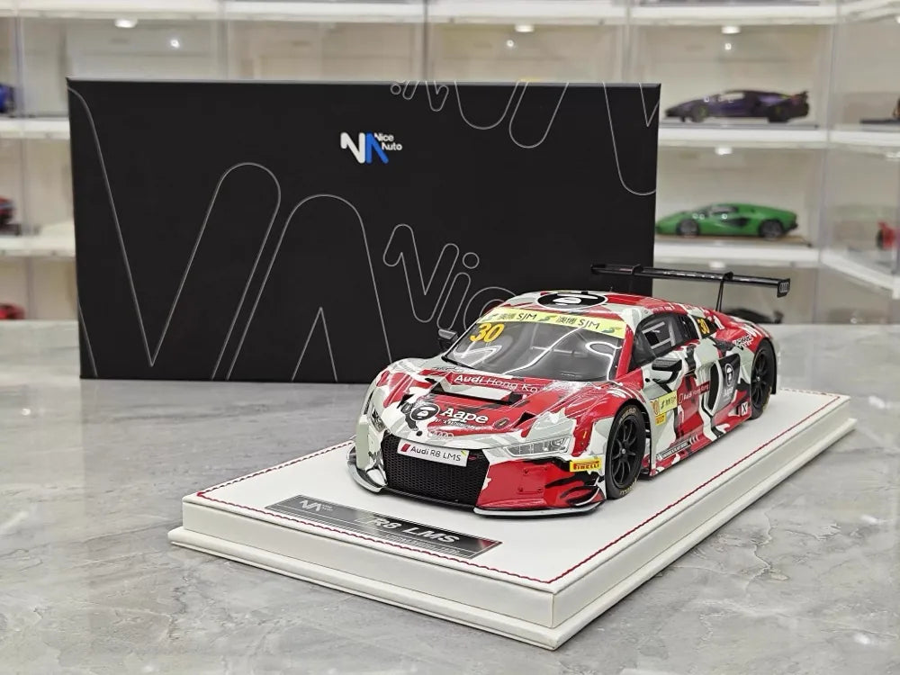 [NA] 1:18 Audi 2015 R8 LMS Macau GT Cup #30 M.Lee Resin Limited