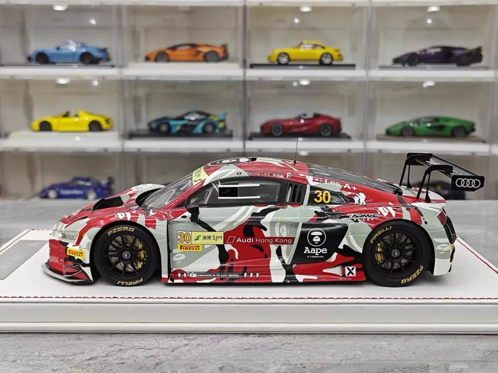 [NA] 1:18 Audi 2015 R8 LMS Macau GT Cup #30 M.Lee Resin Limited