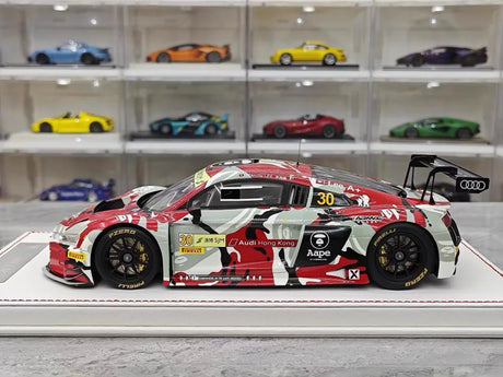[NA] 1:18 Audi 2015 R8 LMS Macau GT Cup #30 M.Lee Resin Limited