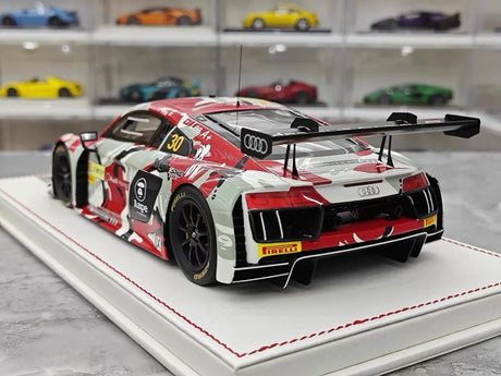 [NA] 1:18 Audi 2015 R8 LMS Macau GT Cup #30 M.Lee Resin Limited