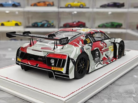[NA] 1:18 Audi 2015 R8 LMS Macau GT Cup #30 M.Lee Resin Limited