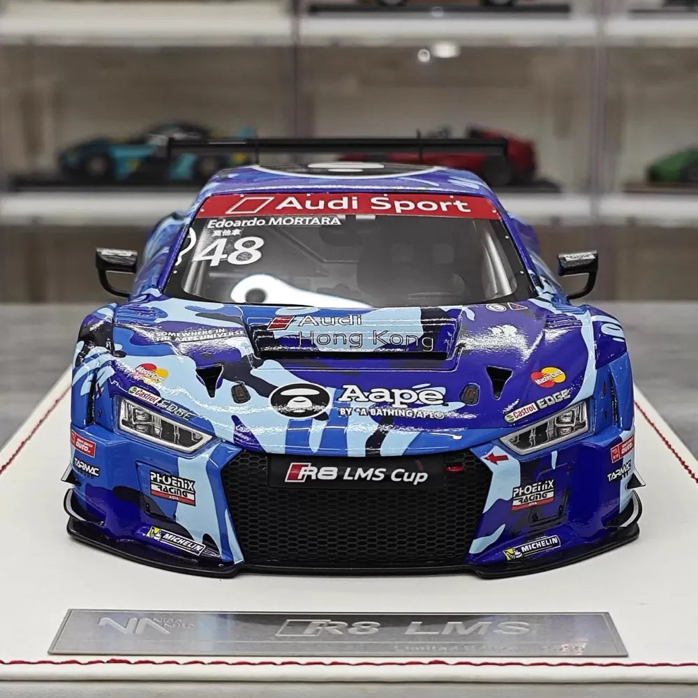 [NA] 1:18 Audi 2016 R8 LMS Cup Sepang #48 E.Mortara Resin Limited