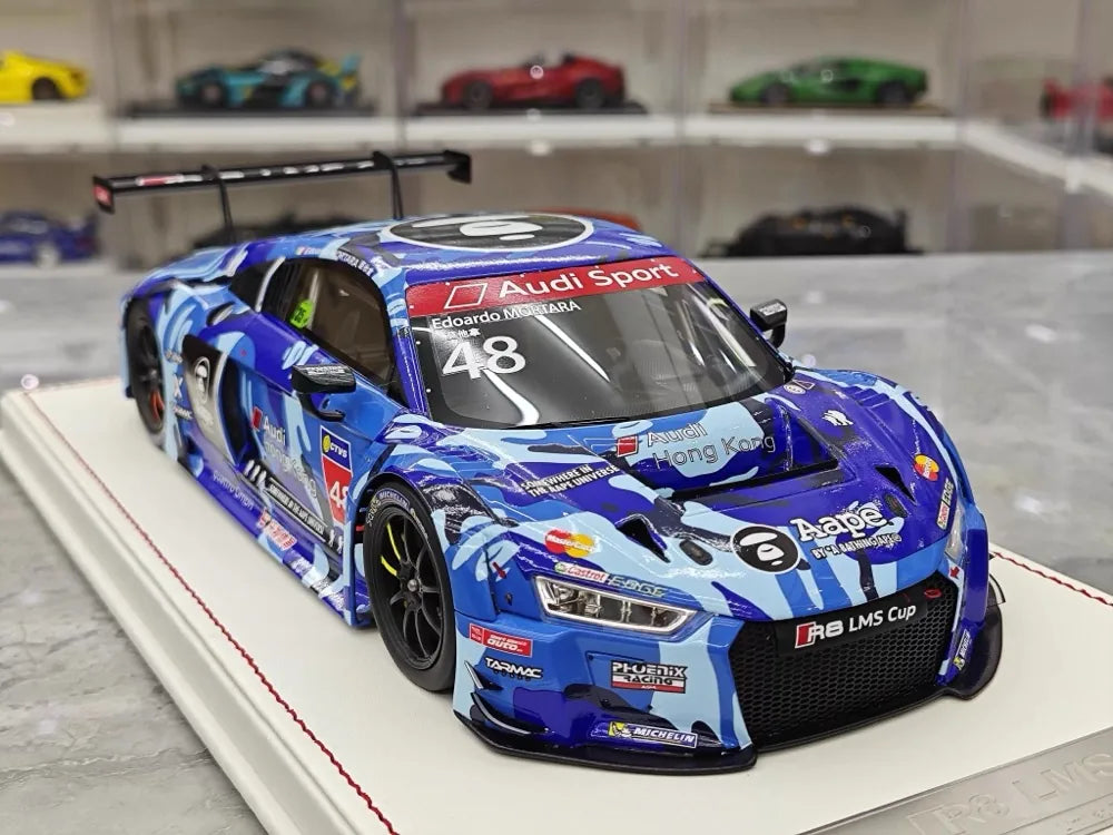 [NA] 1:18 Audi 2016 R8 LMS Cup Sepang #48 E.Mortara Resin Limited