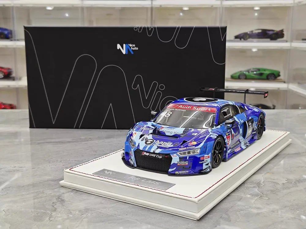 [NA] 1:18 Audi 2016 R8 LMS Cup Sepang #48 E.Mortara Resin Limited