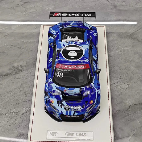 [NA] 1:18 Audi 2016 R8 LMS Cup Sepang #48 E.Mortara Resin Limited