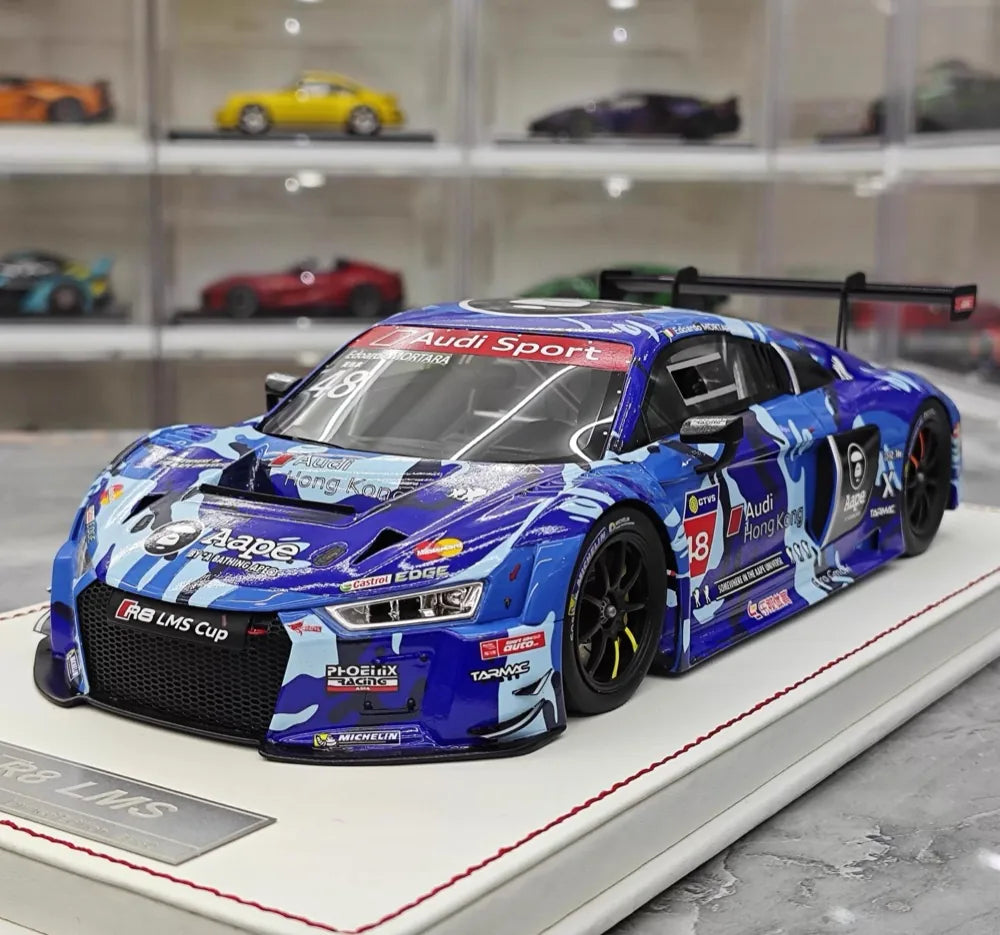 [NA] 1:18 Audi 2016 R8 LMS Cup Sepang #48 E.Mortara Resin Limited