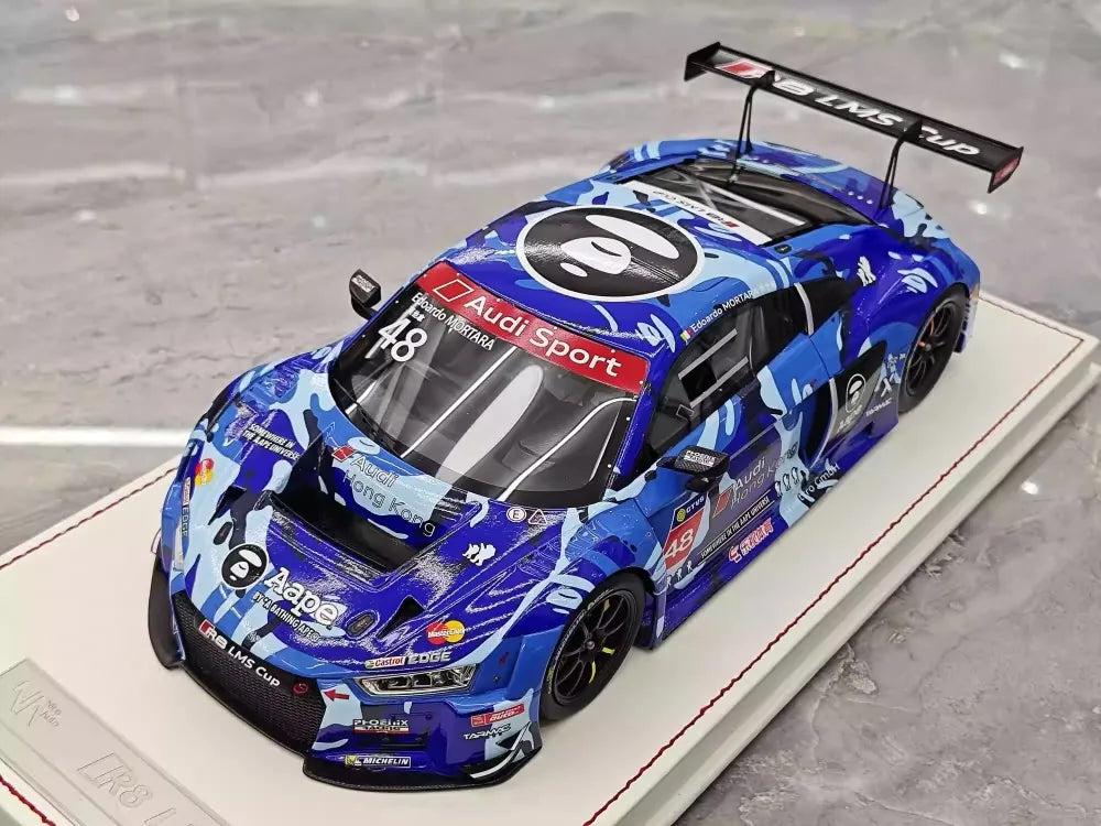 [NA] 1:18 Audi 2016 R8 LMS Cup Sepang #48 E.Mortara Resin Limited