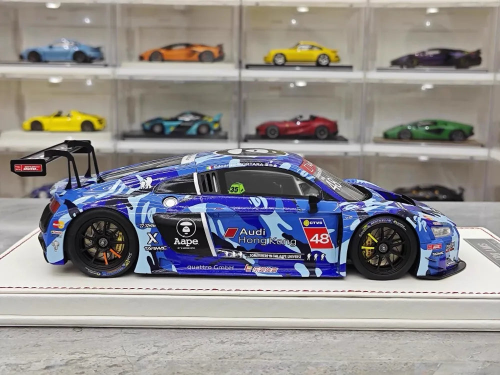 [NA] 1:18 Audi 2016 R8 LMS Cup Sepang #48 E.Mortara Resin Limited