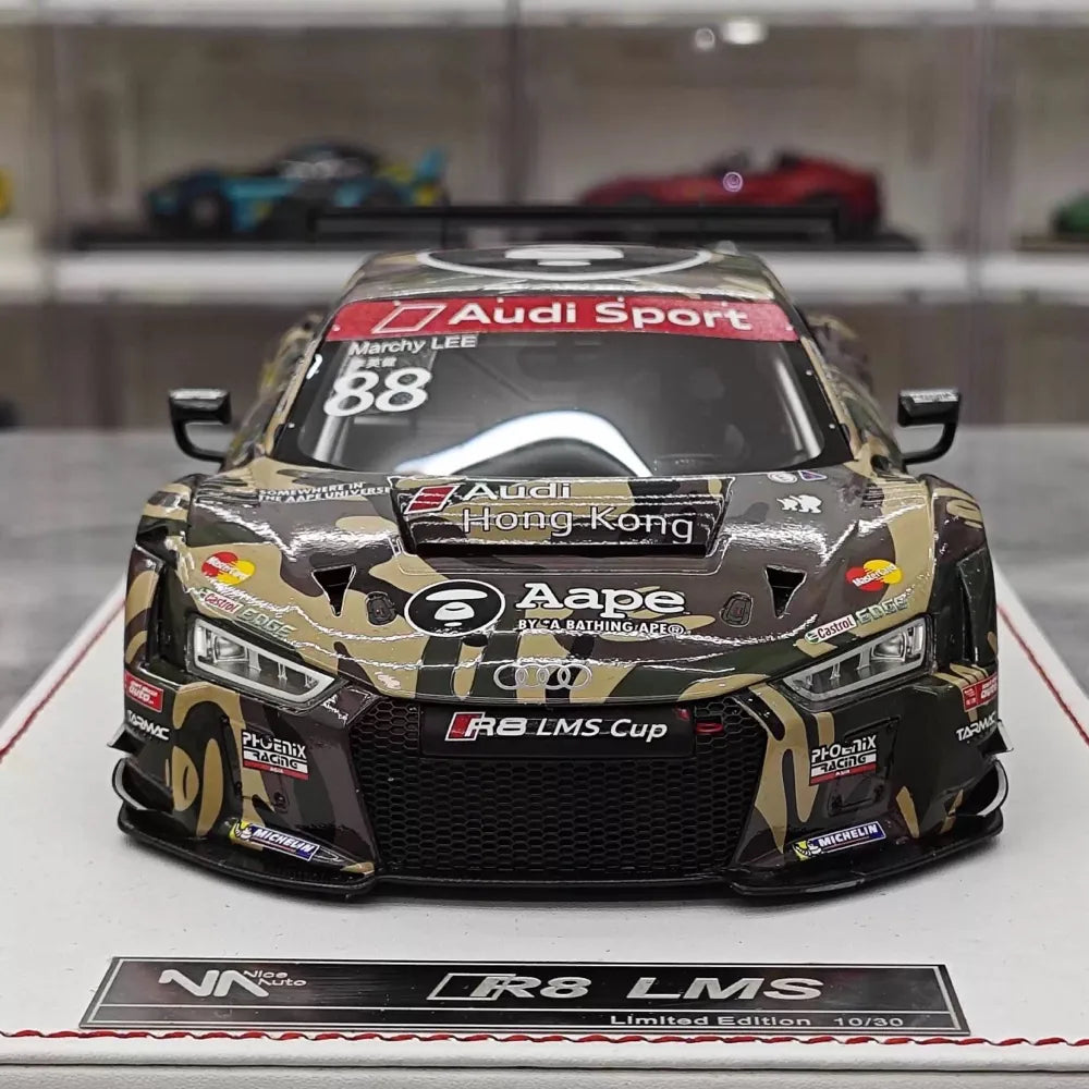 [NA] 1:18 Audi 2016 R8 LMS Cup Taiwan #88 M.Lee Resin Limited
