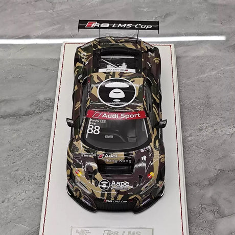[NA] 1:18 Audi 2016 R8 LMS Cup Taiwan #88 M.Lee Resin Limited