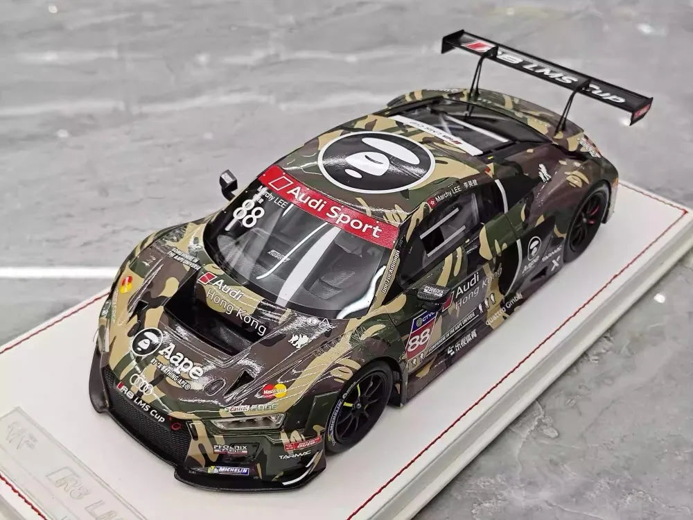 [NA] 1:18 Audi 2016 R8 LMS Cup Taiwan #88 M.Lee Resin Limited