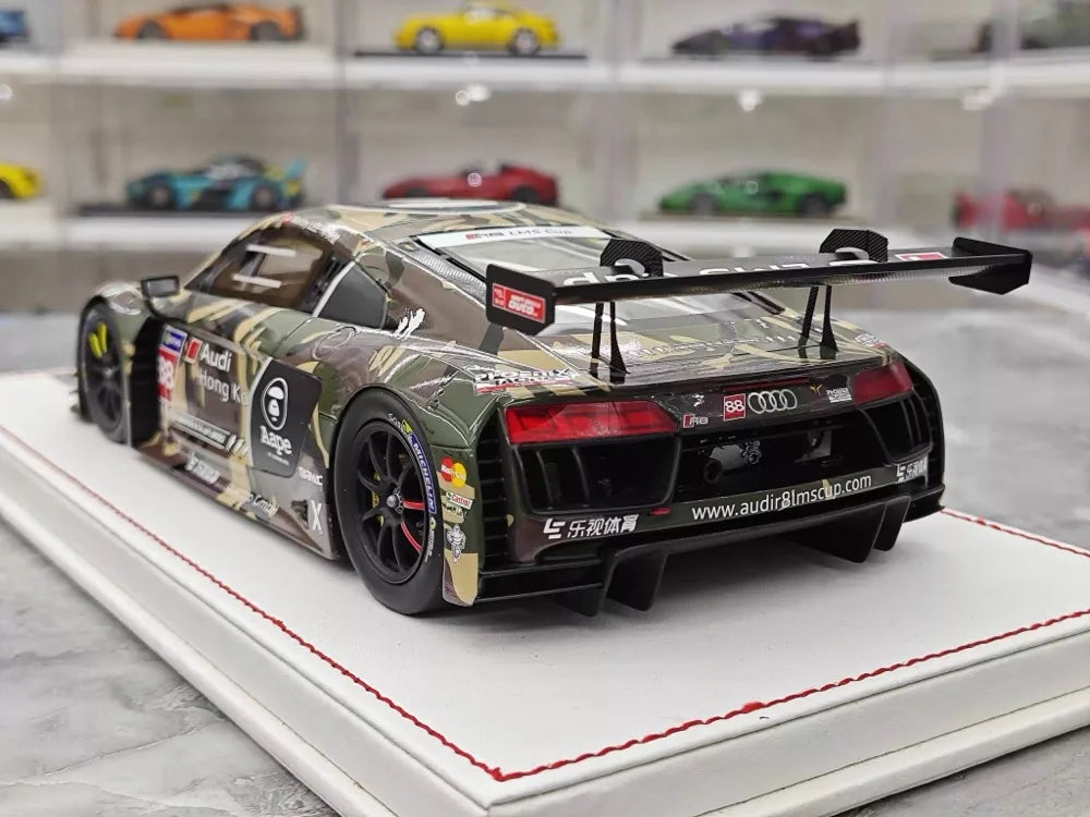 [NA] 1:18 Audi 2016 R8 LMS Cup Taiwan #88 M.Lee Resin Limited