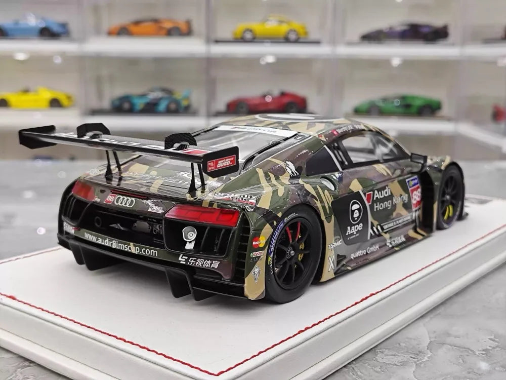 [NA] 1:18 Audi 2016 R8 LMS Cup Taiwan #88 M.Lee Resin Limited
