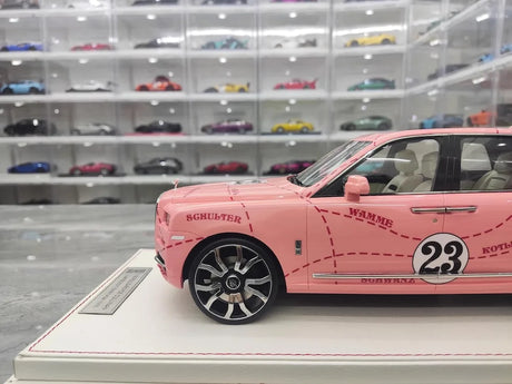 [NCM] 1:18 Rolls-Royce 2018 Cullinan Pink Pig Model Car Resin