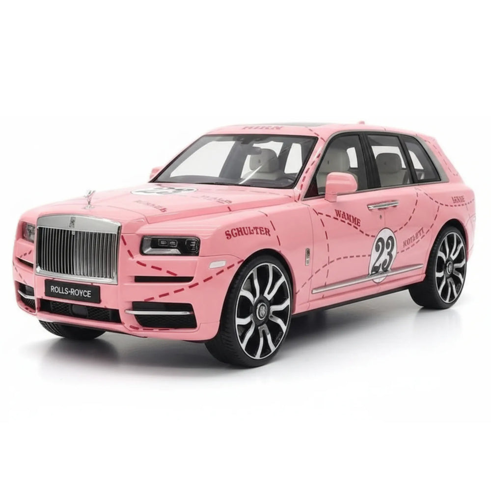 [NCM] 1:18 Rolls-Royce 2018 Cullinan Pink Pig Model Car Resin