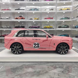 [NCM] 1:18 Rolls-Royce 2018 Cullinan Pink Pig Model Car Resin