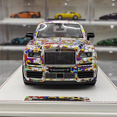 [NCM] 1:18 Rolls-Royce 2018 Cullinan Mansory Graffiti Model Car Resin