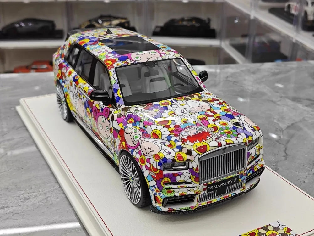 [NCM] 1:18 Rolls-Royce 2018 Cullinan Mansory Graffiti Model Car Resin