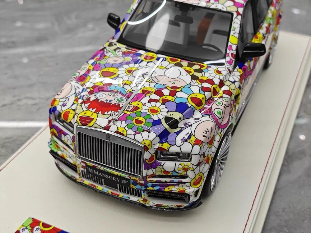[NCM] 1:18 Rolls-Royce 2018 Cullinan Mansory Graffiti Model Car Resin