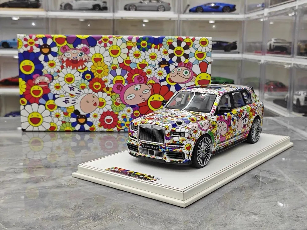 [NCM] 1:18 Rolls-Royce 2018 Cullinan Mansory Graffiti Model Car Resin