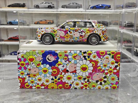[NCM] 1:18 Rolls-Royce 2018 Cullinan Mansory Graffiti Model Car Resin