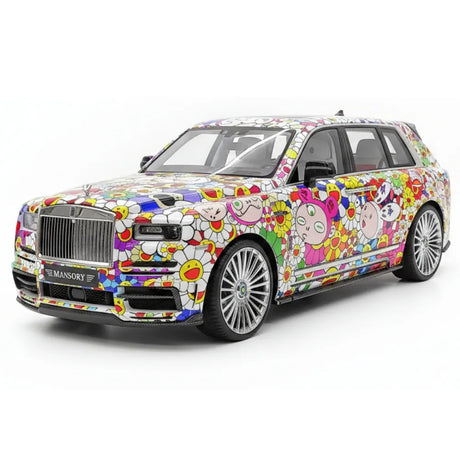 [NCM] 1:18 Rolls-Royce 2018 Cullinan Mansory Graffiti Model Car Resin