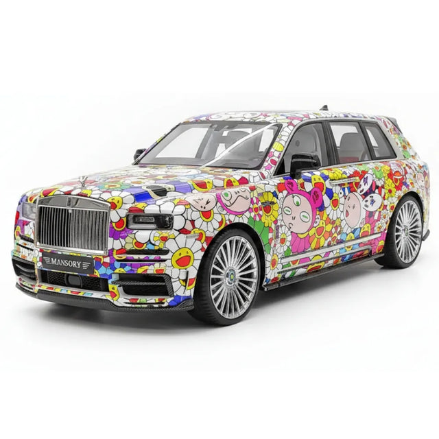 [NCM] 1:18 Rolls-Royce 2018 Cullinan Mansory Graffiti Model Car Resin