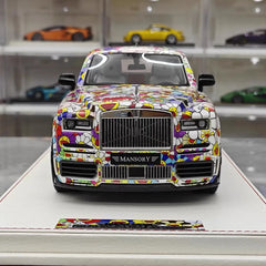 [NCM] 1:18 Rolls-Royce 2018 Cullinan Mansory Graffiti Model Car Resin