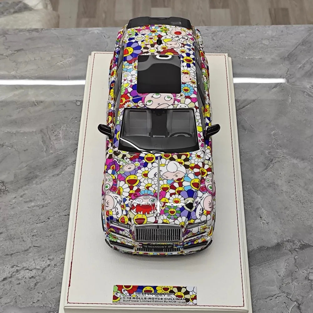 [NCM] 1:18 Rolls-Royce 2018 Cullinan Mansory Graffiti Model Car Resin