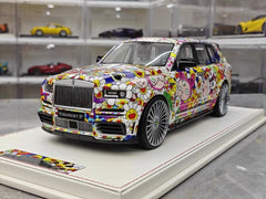 [NCM] 1:18 Rolls-Royce 2018 Cullinan Mansory Graffiti Model Car Resin