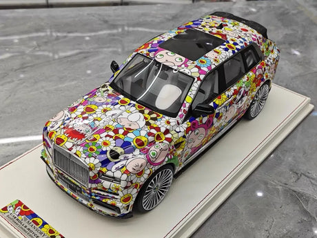 [NCM] 1:18 Rolls-Royce 2018 Cullinan Mansory Graffiti Model Car Resin