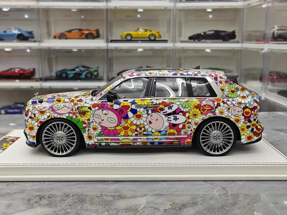 [NCM] 1:18 Rolls-Royce 2018 Cullinan Mansory Graffiti Model Car Resin