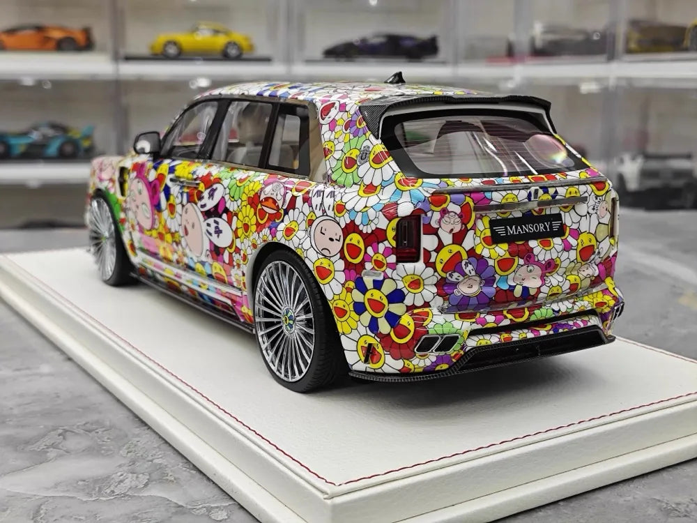 [NCM] 1:18 Rolls-Royce 2018 Cullinan Mansory Graffiti Model Car Resin